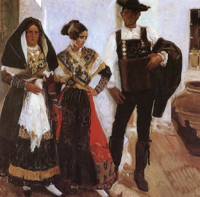 Joaquin Sorolla Salamanga typical Spain oil painting art